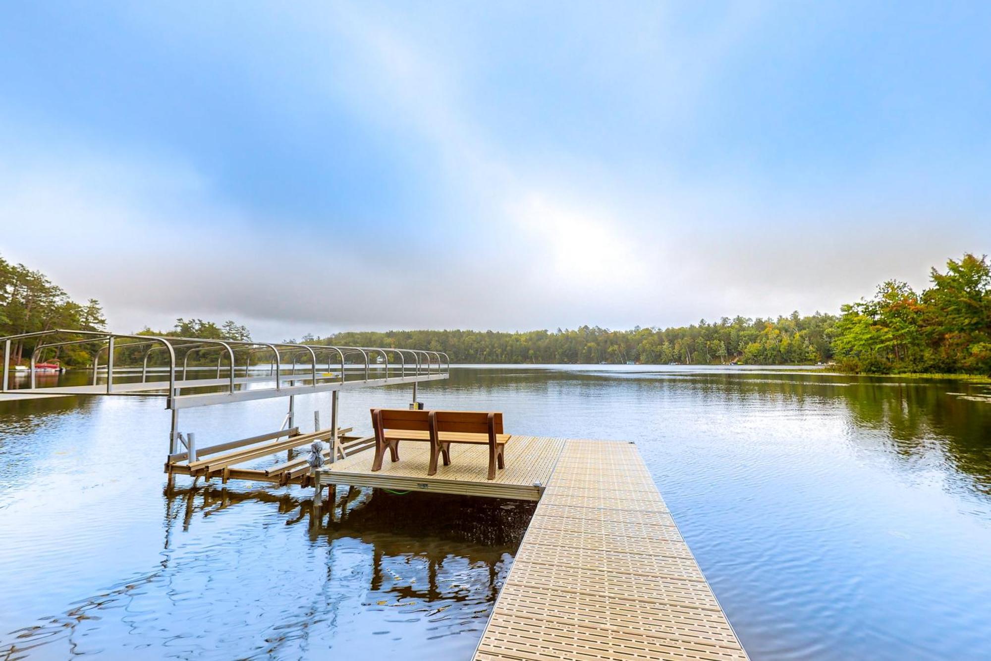 The Lodge On Booth Lake - 2 Bed 2 Bath Vacation Home In Minocqua Lac Du Flambeau Exterior photo