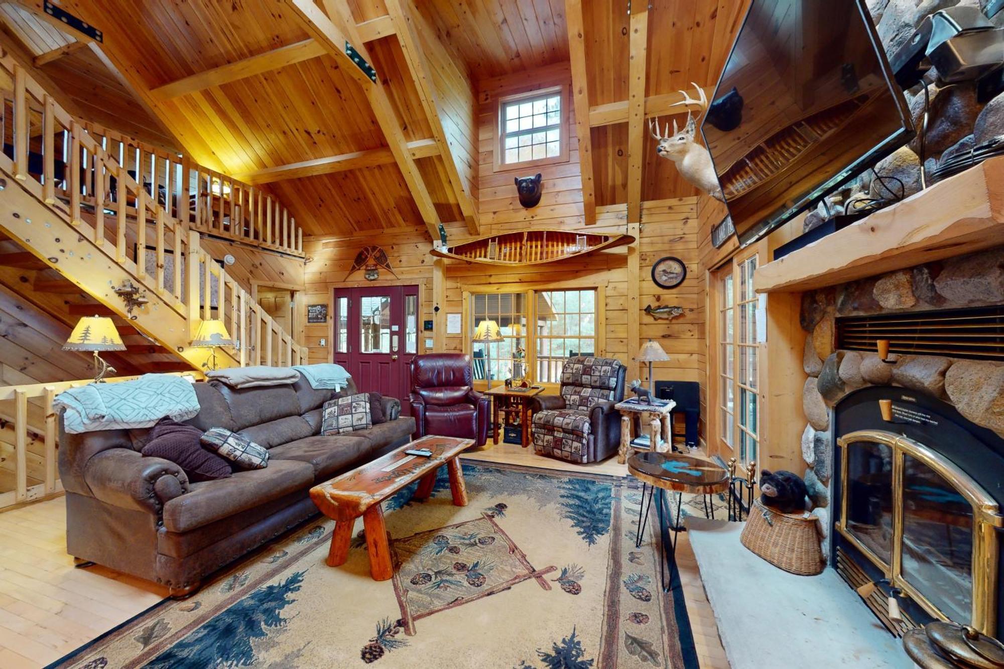 The Lodge On Booth Lake - 2 Bed 2 Bath Vacation Home In Minocqua Lac Du Flambeau Exterior photo